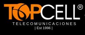 Logo de Topcell, socio comercial de Paseo Villa Canales