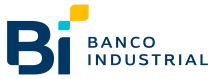 Logo de Banco Industrial, socio comercial de Paseo Villa Canales