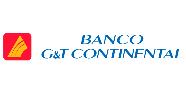 Logo de Banco G&T Continental, socio comercial de Paseo Villa Canales