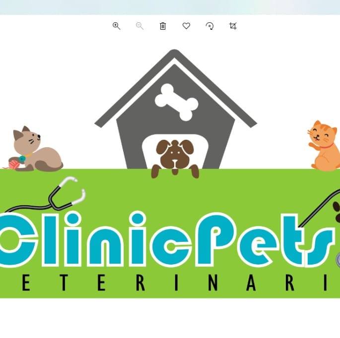 Logo de ClinicPets, socio comercial de Paseo Villa Canales